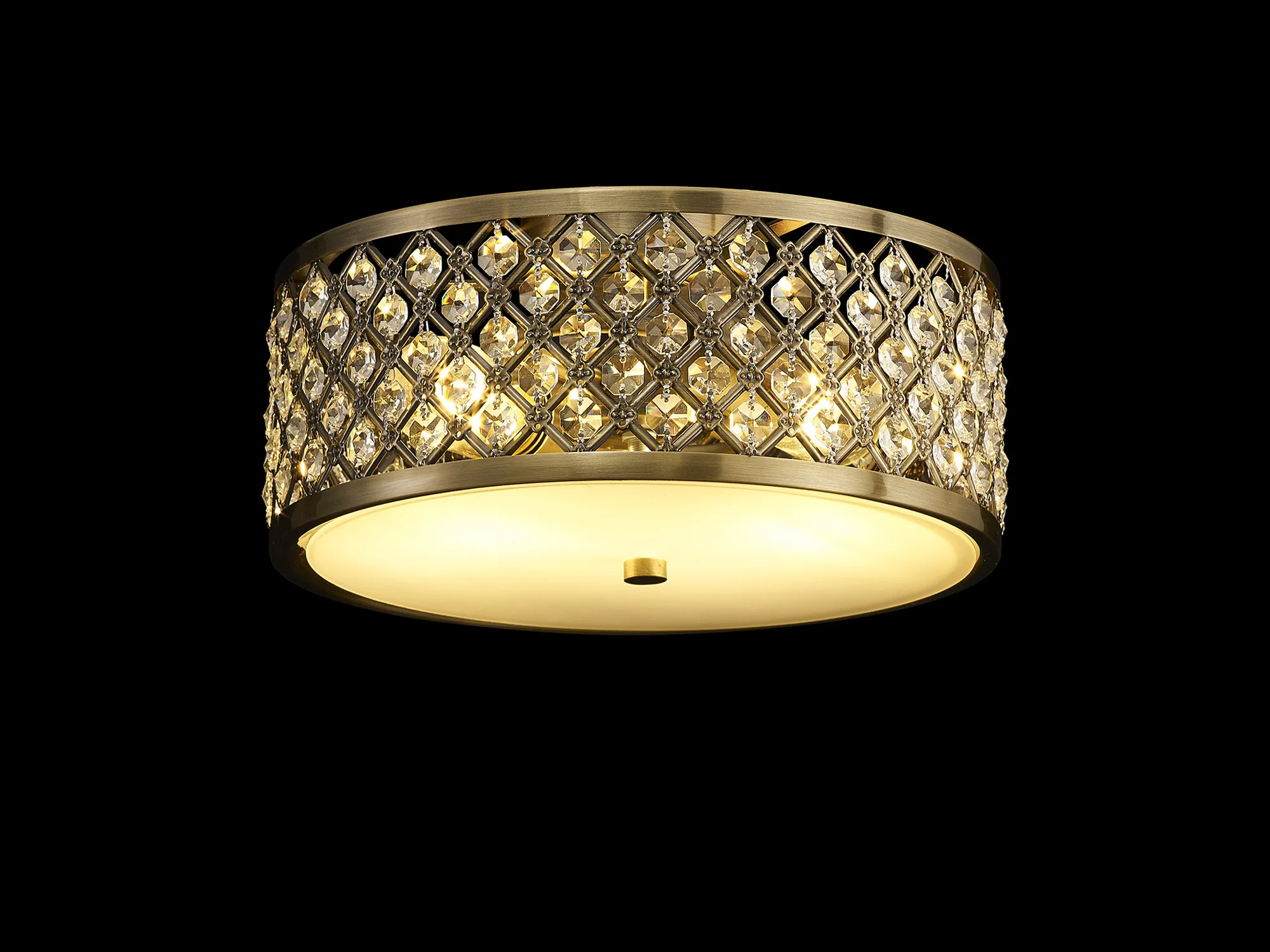 Sasha Crystal Ceiling Lights Deco Flush Crystal Fittings Sasha Crystal Ceiling Lights Deco Flush Crystal Fittings